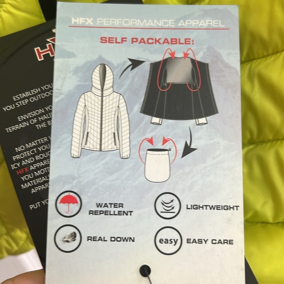 Halifax Traders puffer jacket. Down & feather filled. Packable. Size XLarge. NWT - Picture 11 of 15